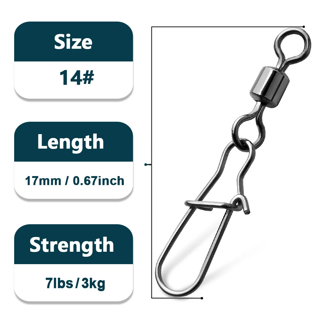 Size 14  17mm 3kg
