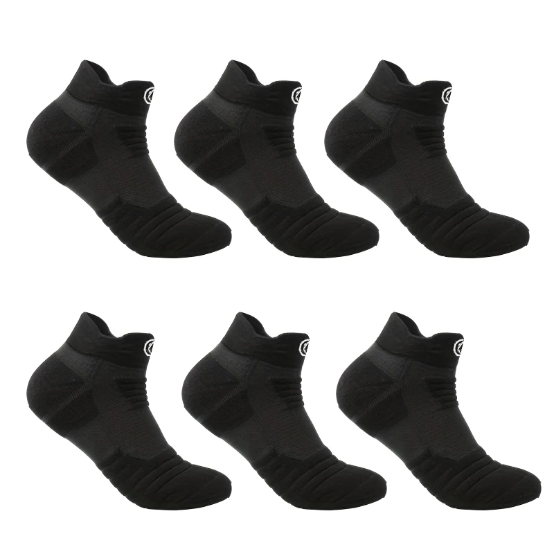 6 Pairs Black