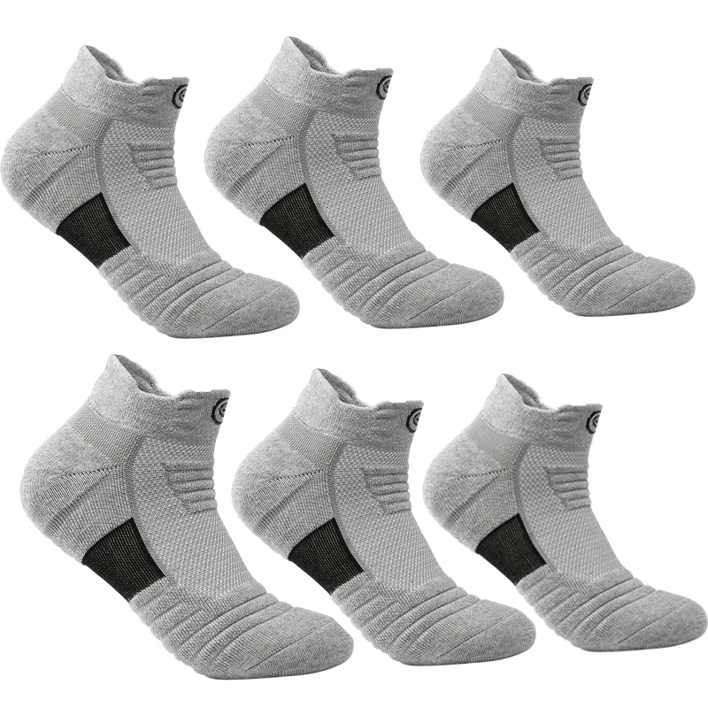 6 Pairs Grey