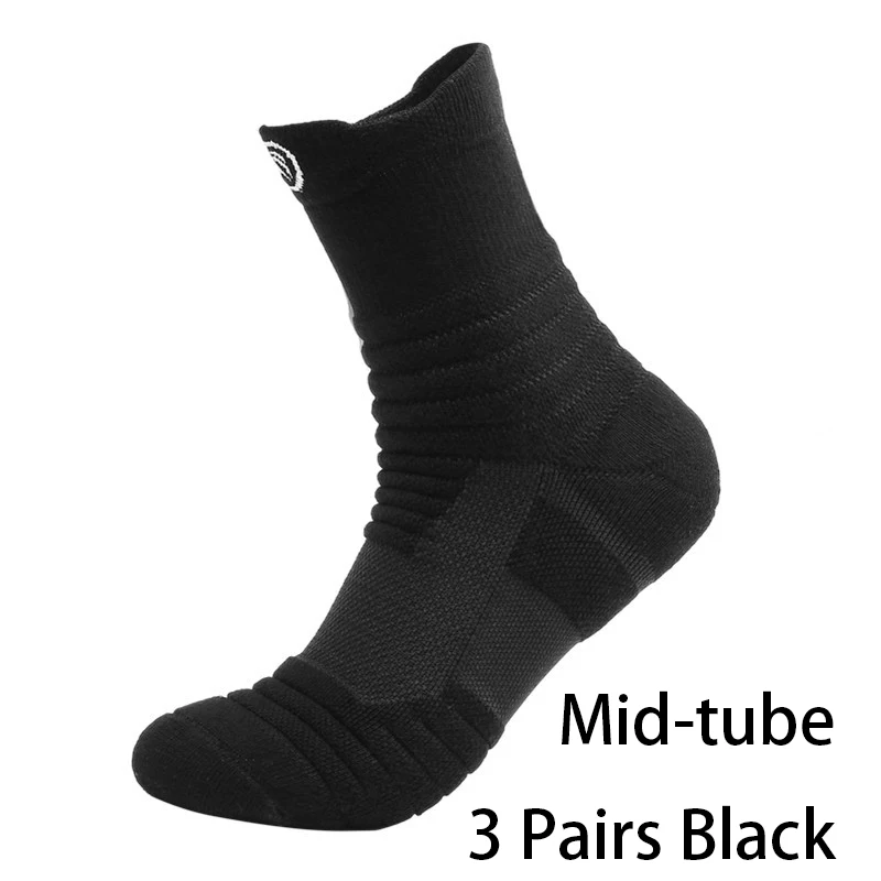 3 Pairs Black M-Tube