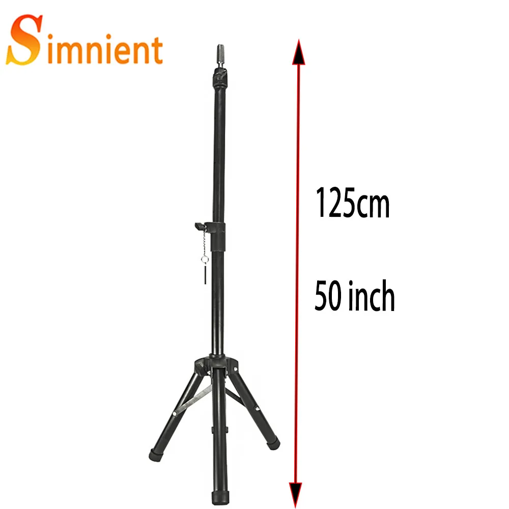 height 125cm black