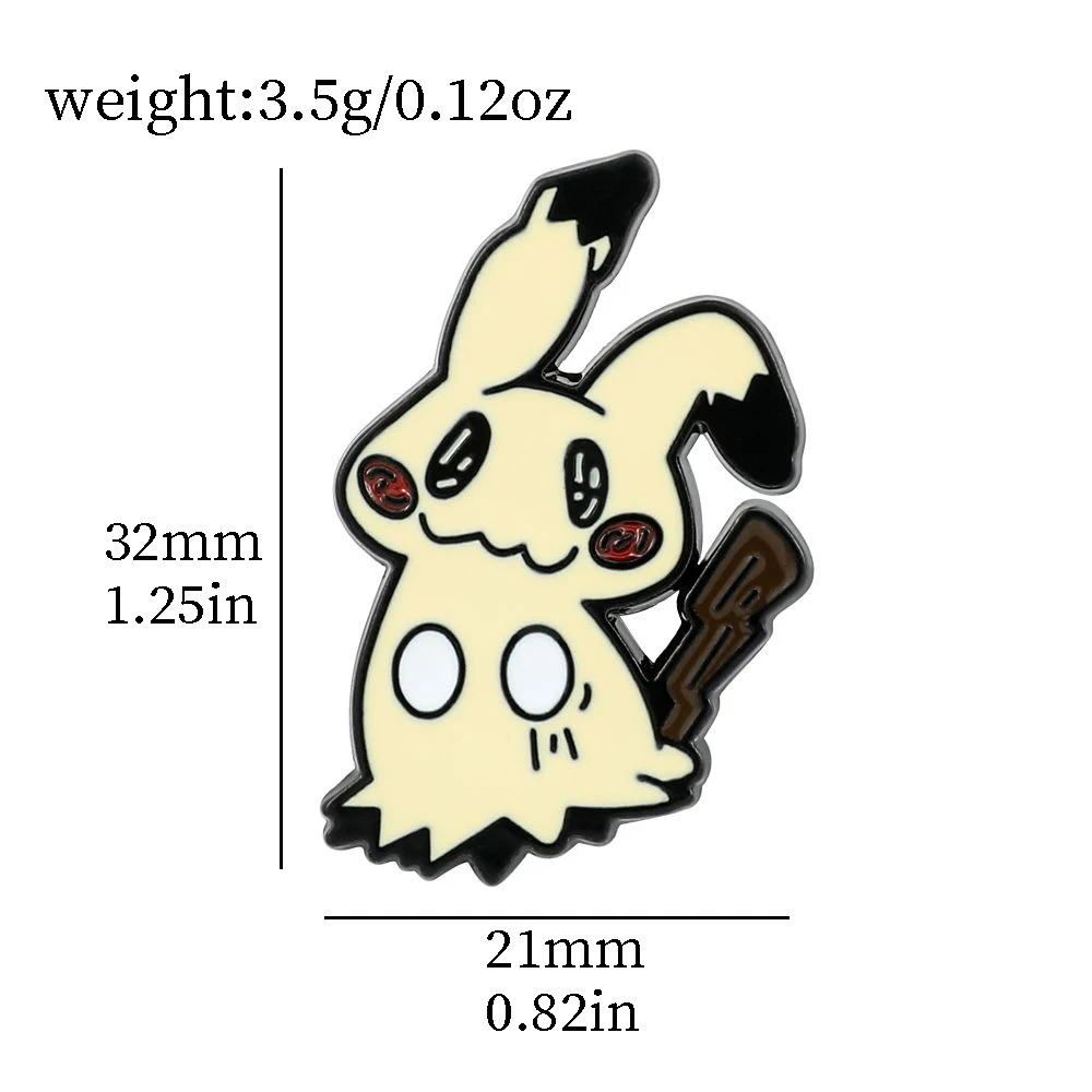 Mimikyu Brooch