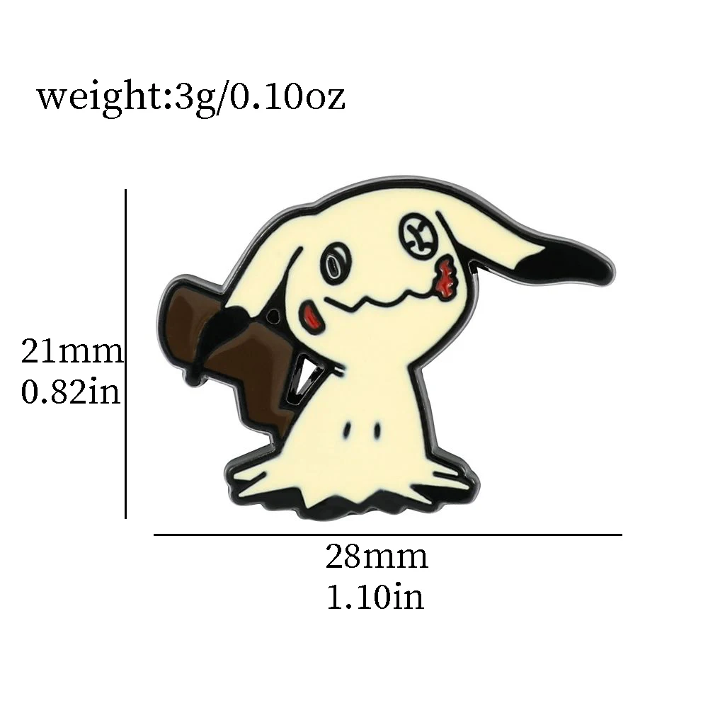 Mimikyu Pins