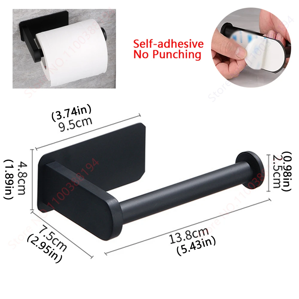 Tissue Hanger Black