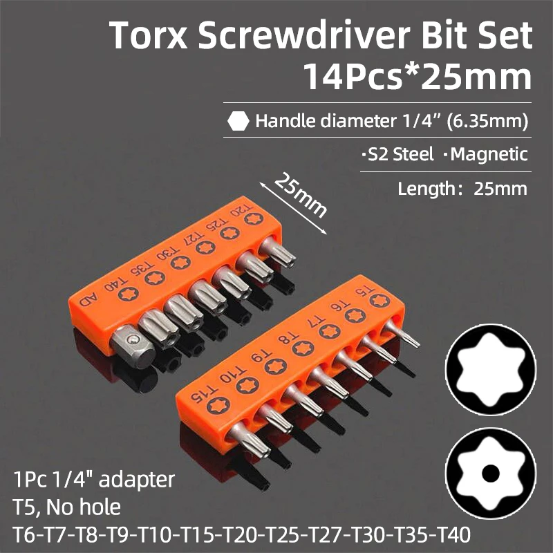 14Pcs