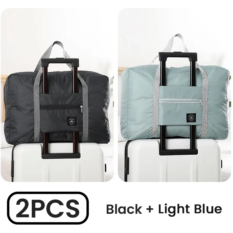 Black and Light Blue