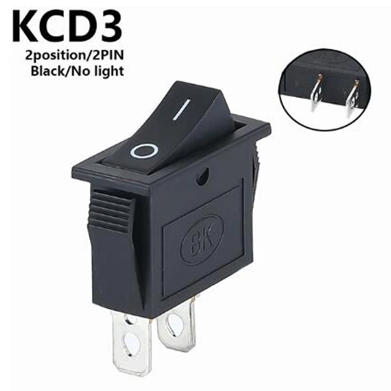 2D 2PIN Black