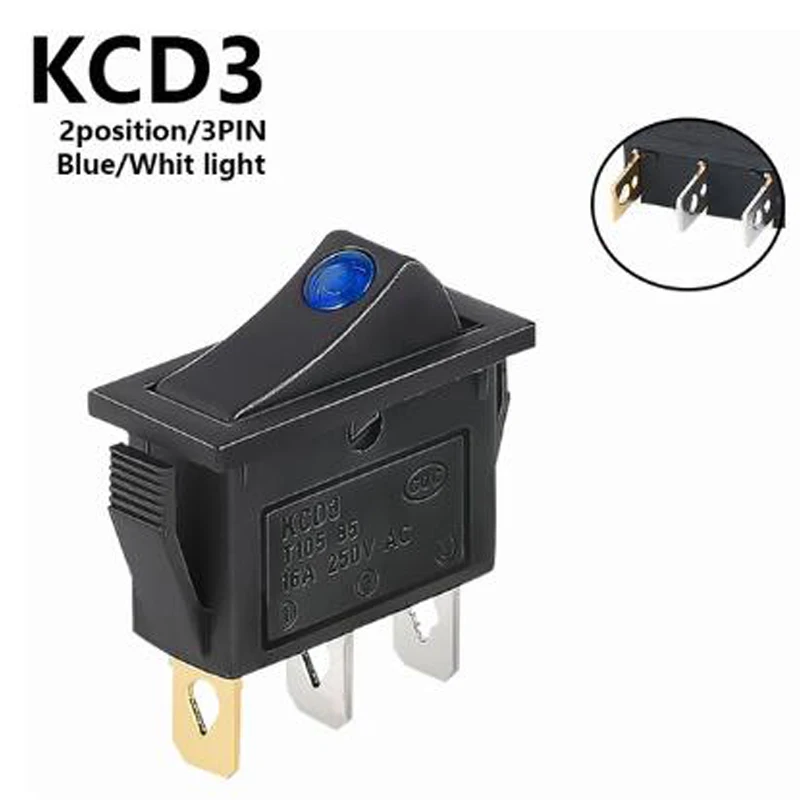 3PIN M Blue