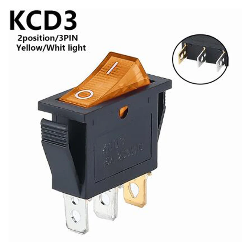 2D 3PIN Yellow