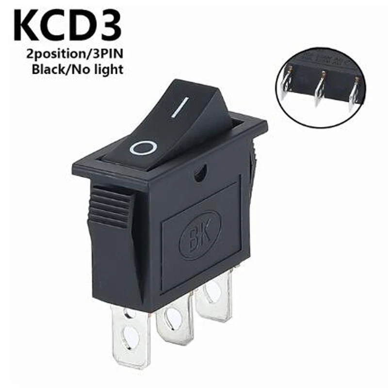 2D 3PIN Black
