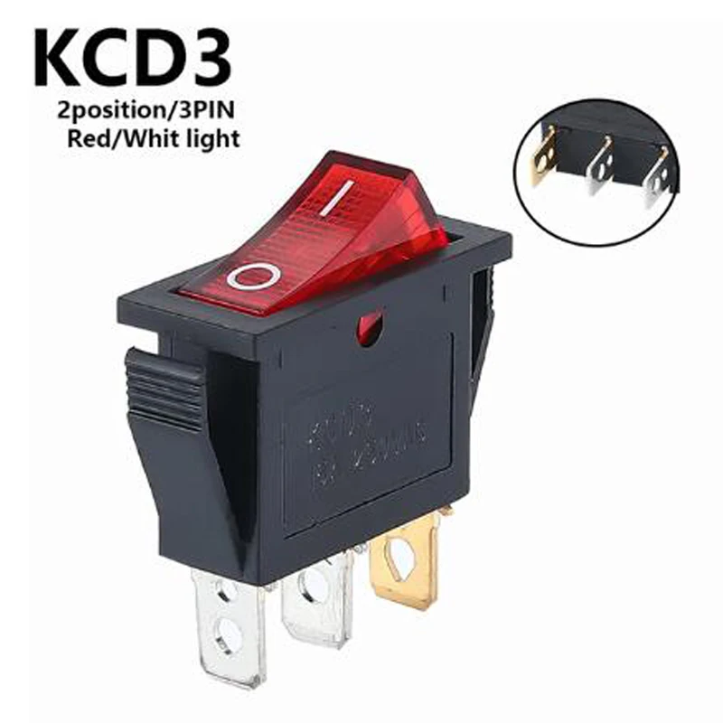 2D 3PIN Red