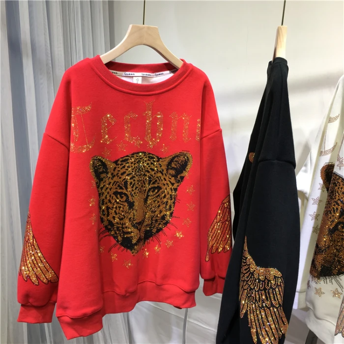Sweatshirt-Red