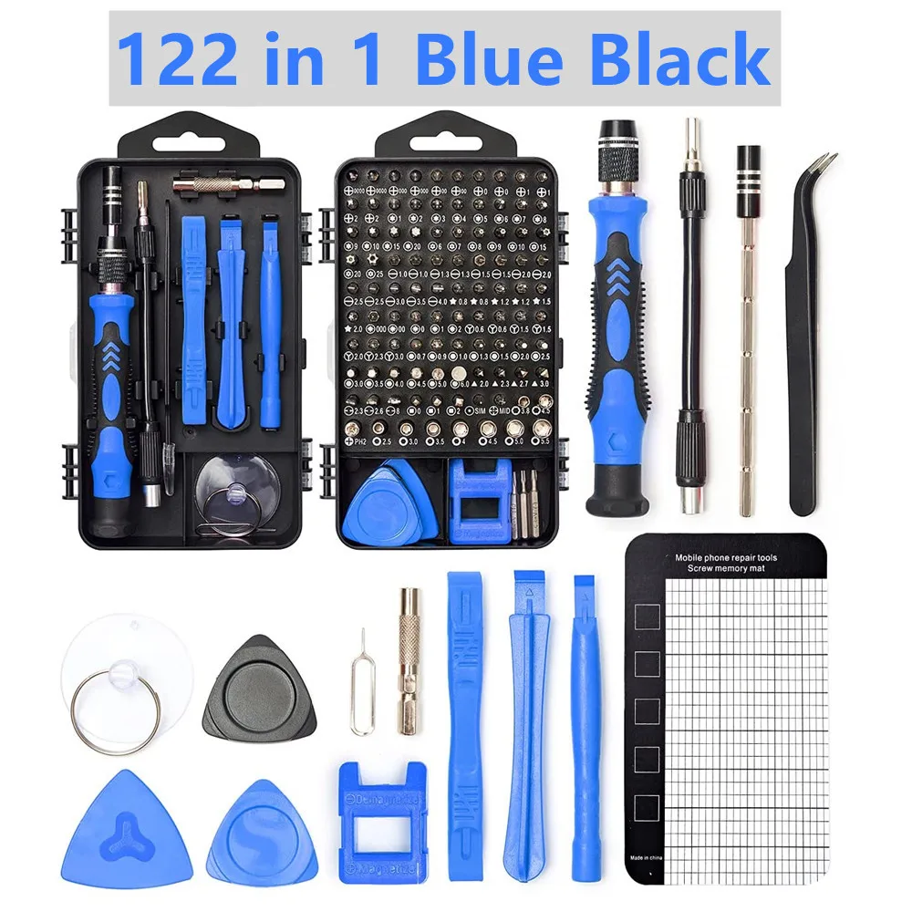 122 in 1 Blue Gray