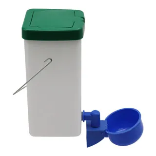 Bottle and Blue bowl