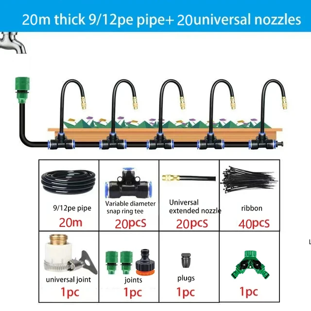 Double outlet 20m