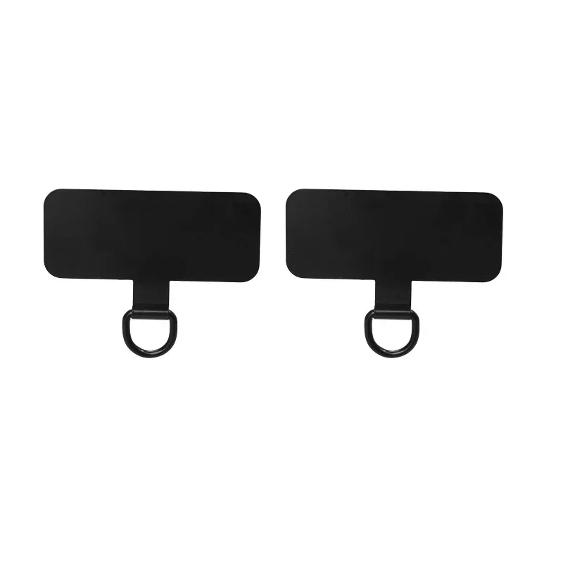 2Pcs Metal Black