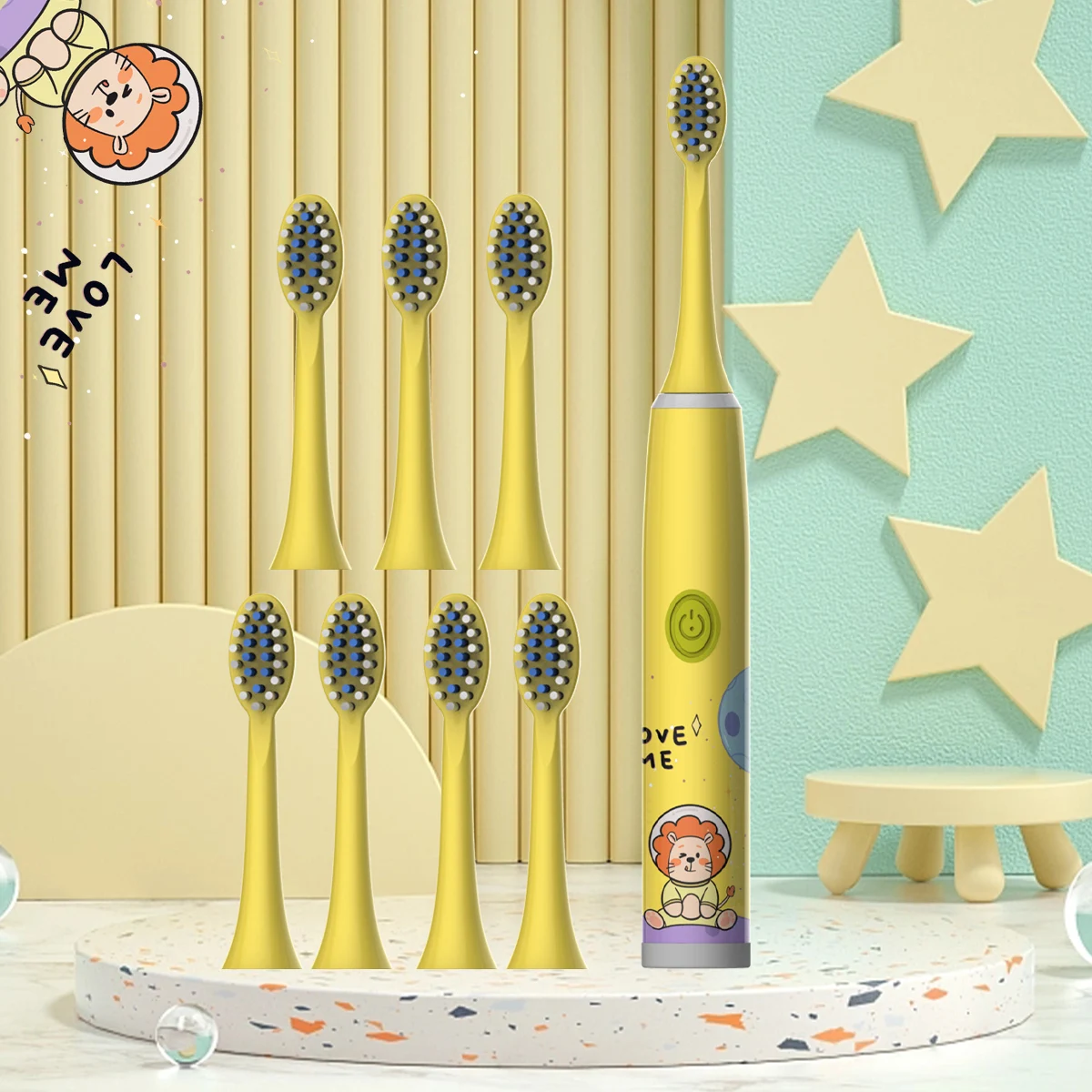Yellow-8PCS