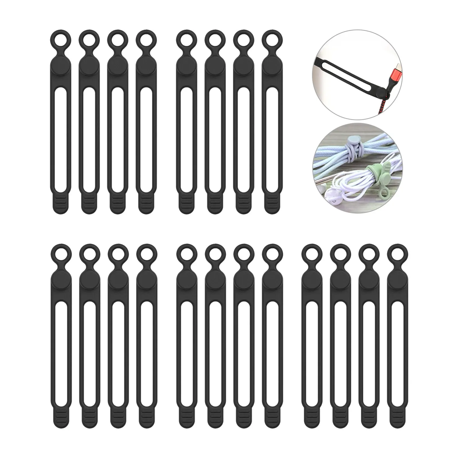 Black 20pcs