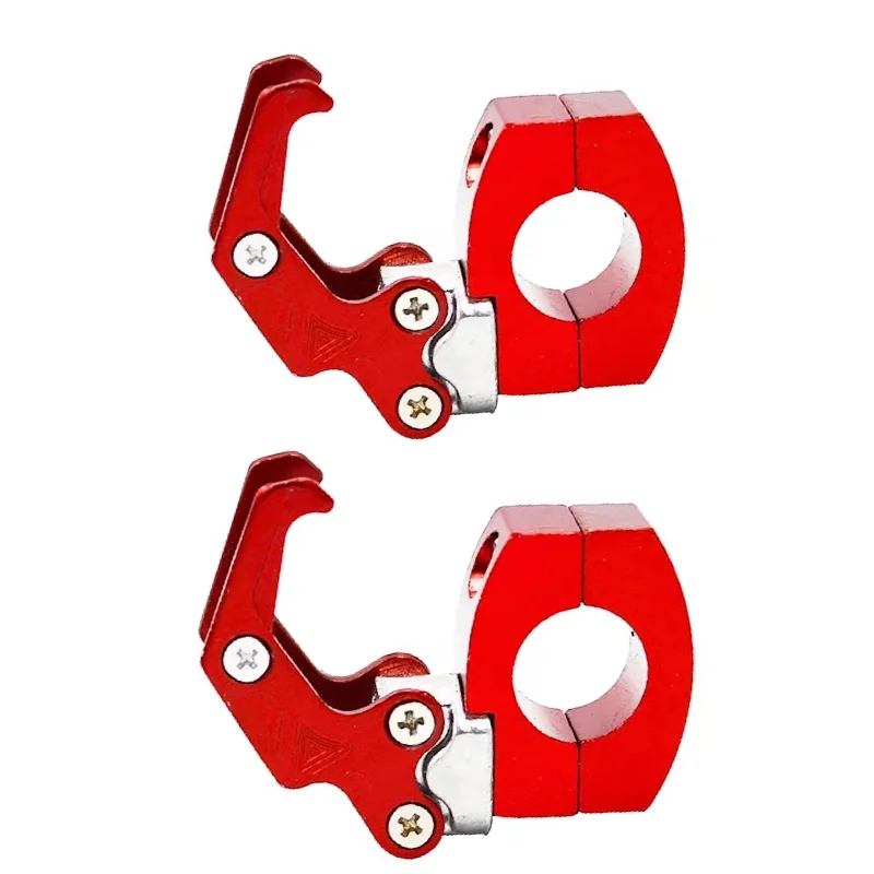 2 pcs clamp Red