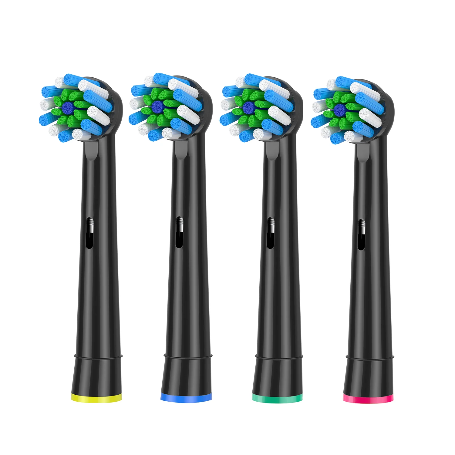 4pcs Cross Black