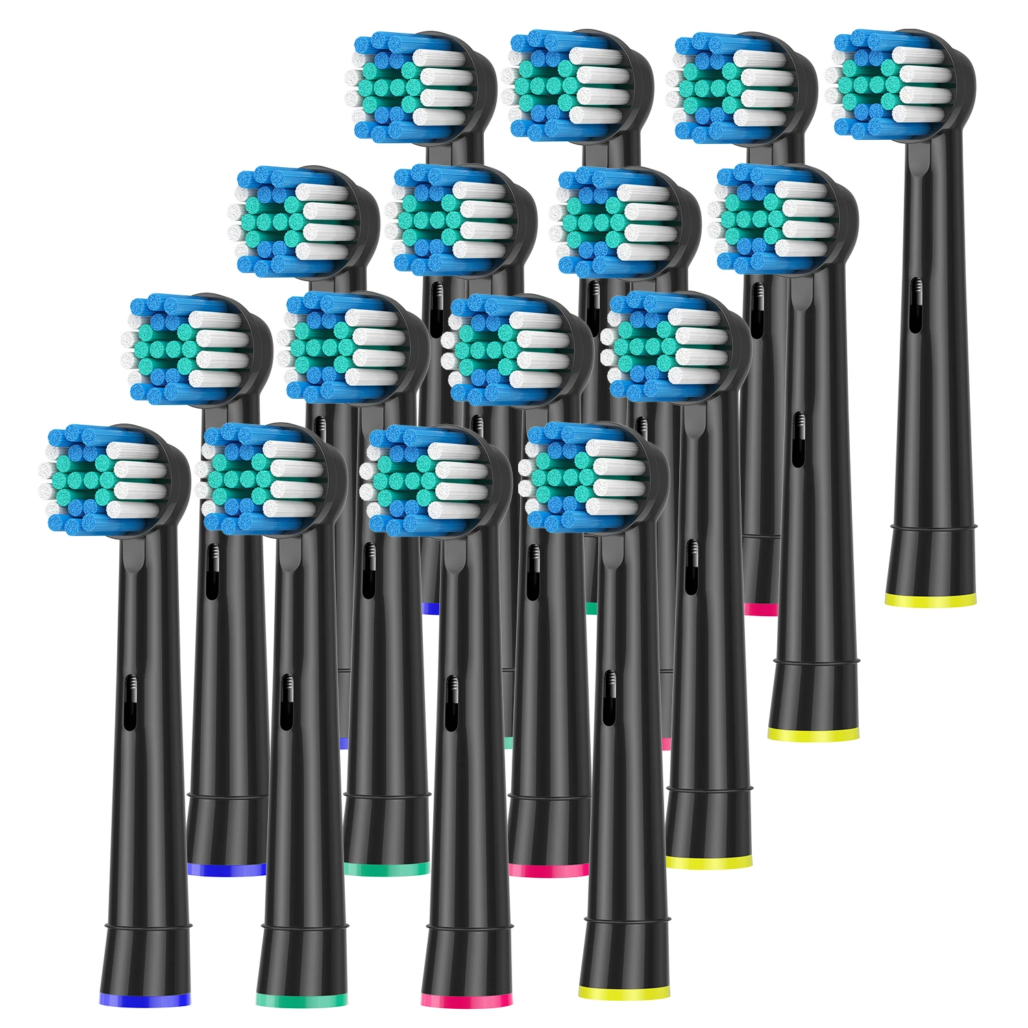 16pcs  Black