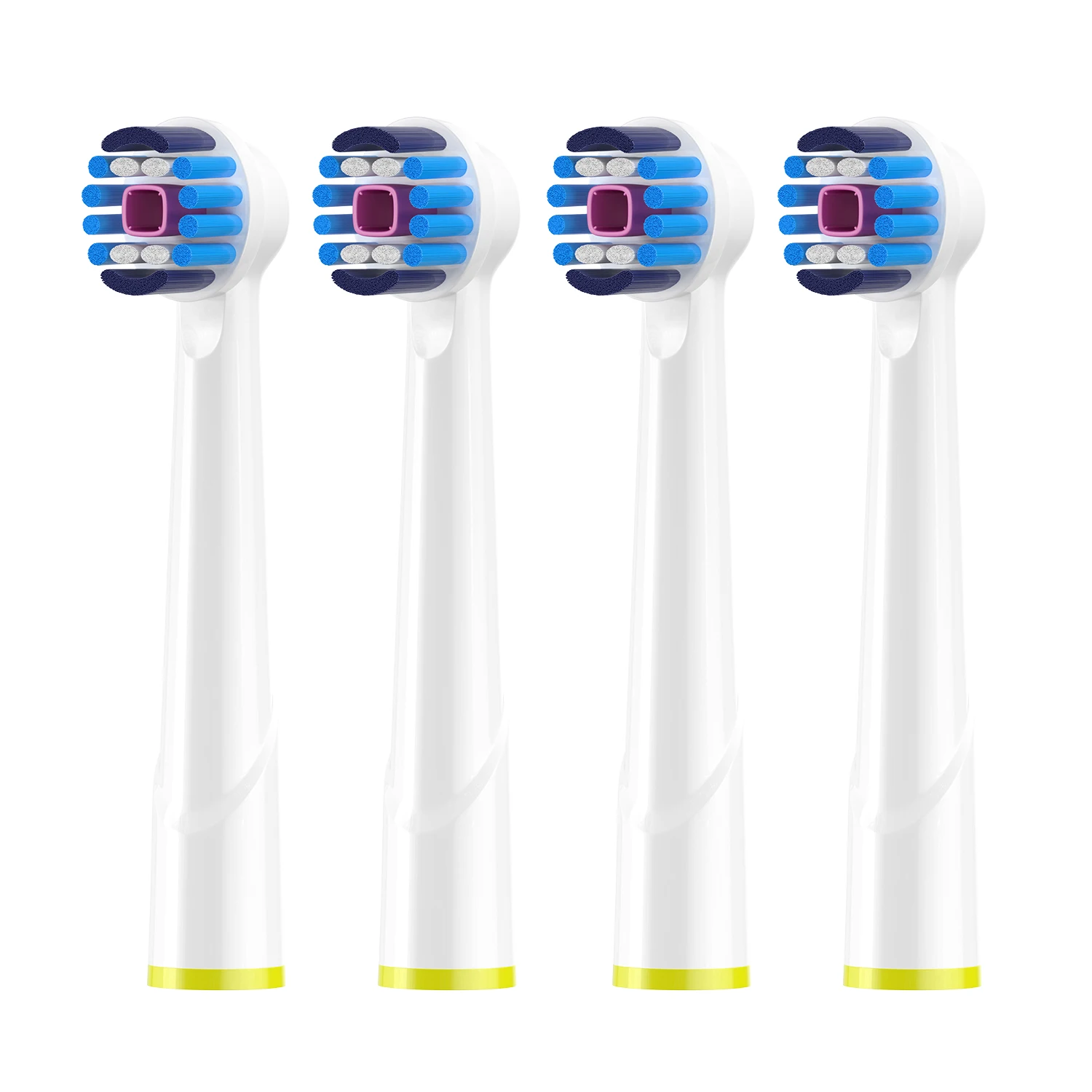 4pcs 3D White