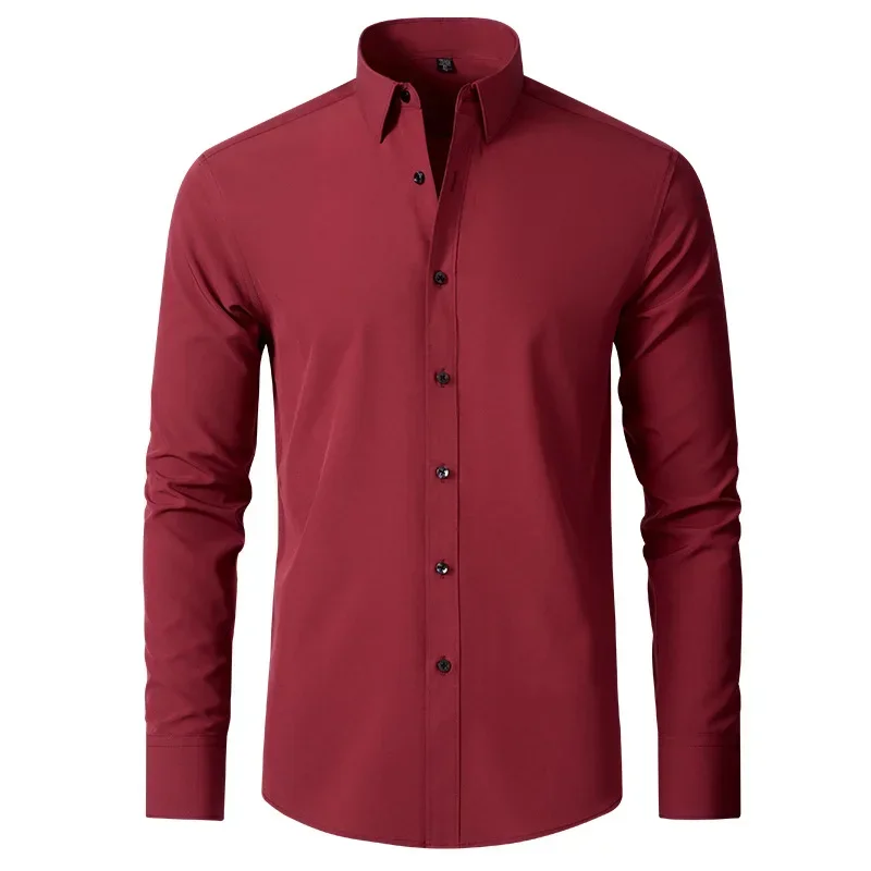 C3108 Wine red long