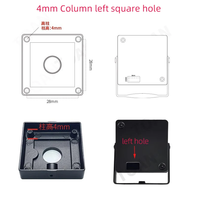 4mm Column left