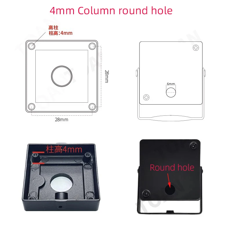 4mm Column round