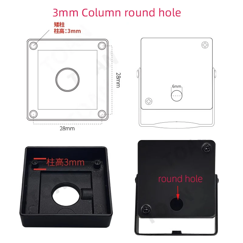 3mm Column round