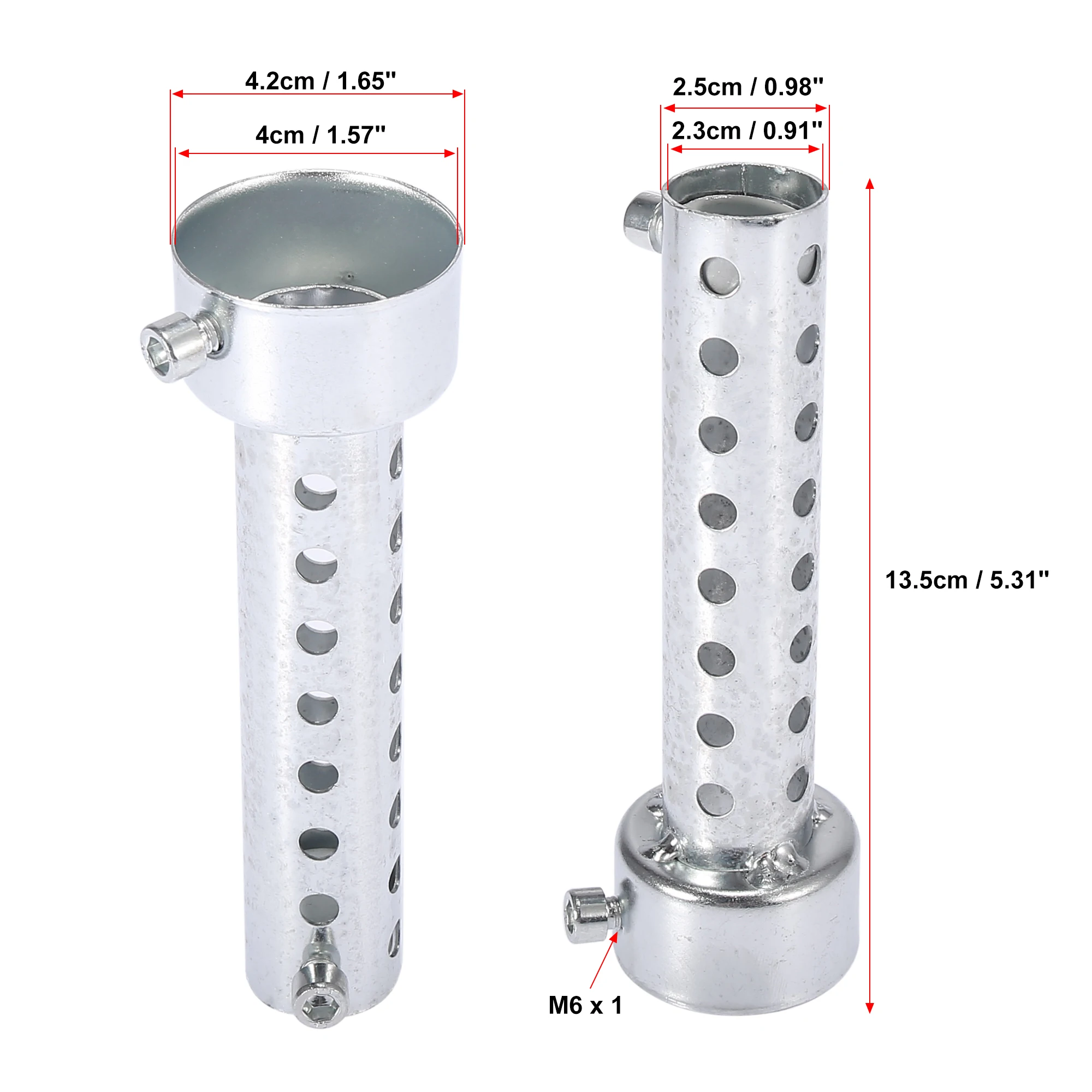 2pcs 42mmx135mm