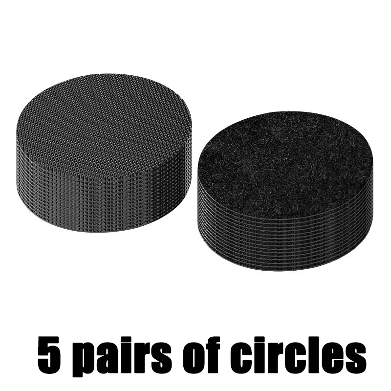 5 pairs of circles