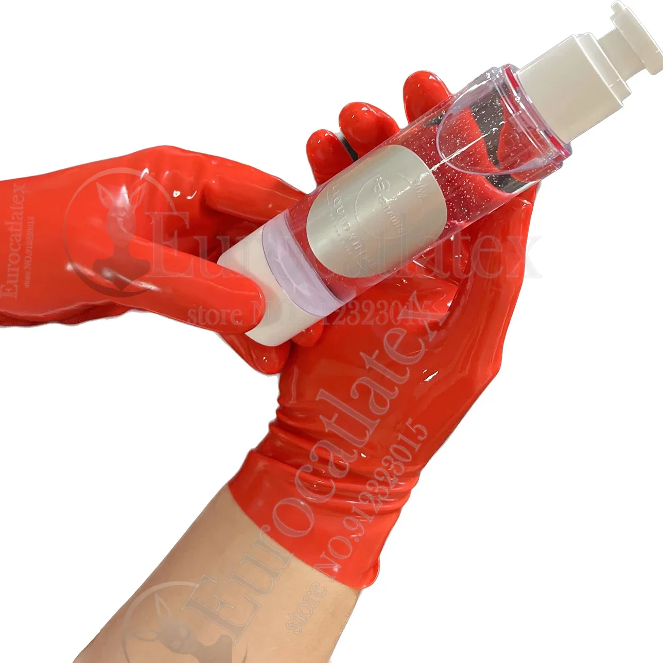 red gloves