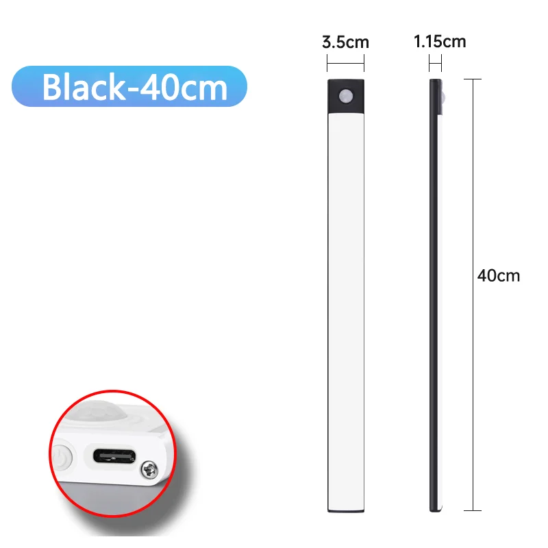 Black 40CM