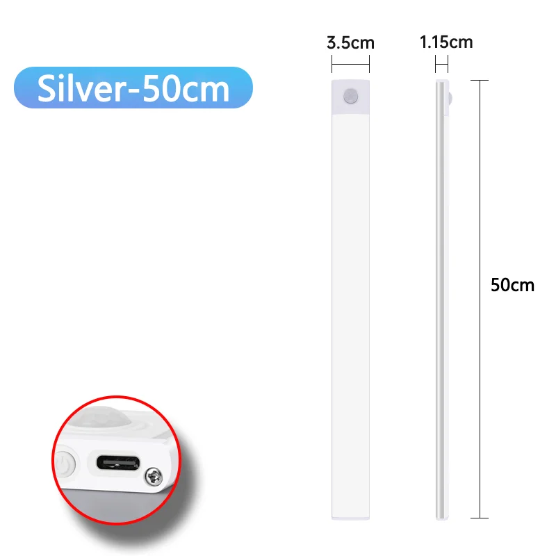Silvery 50CM