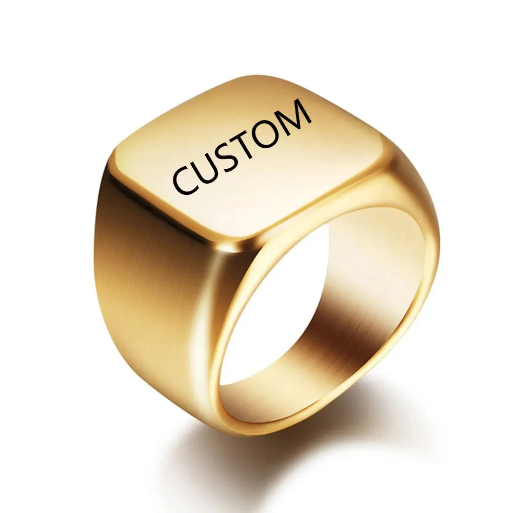 gold square custom