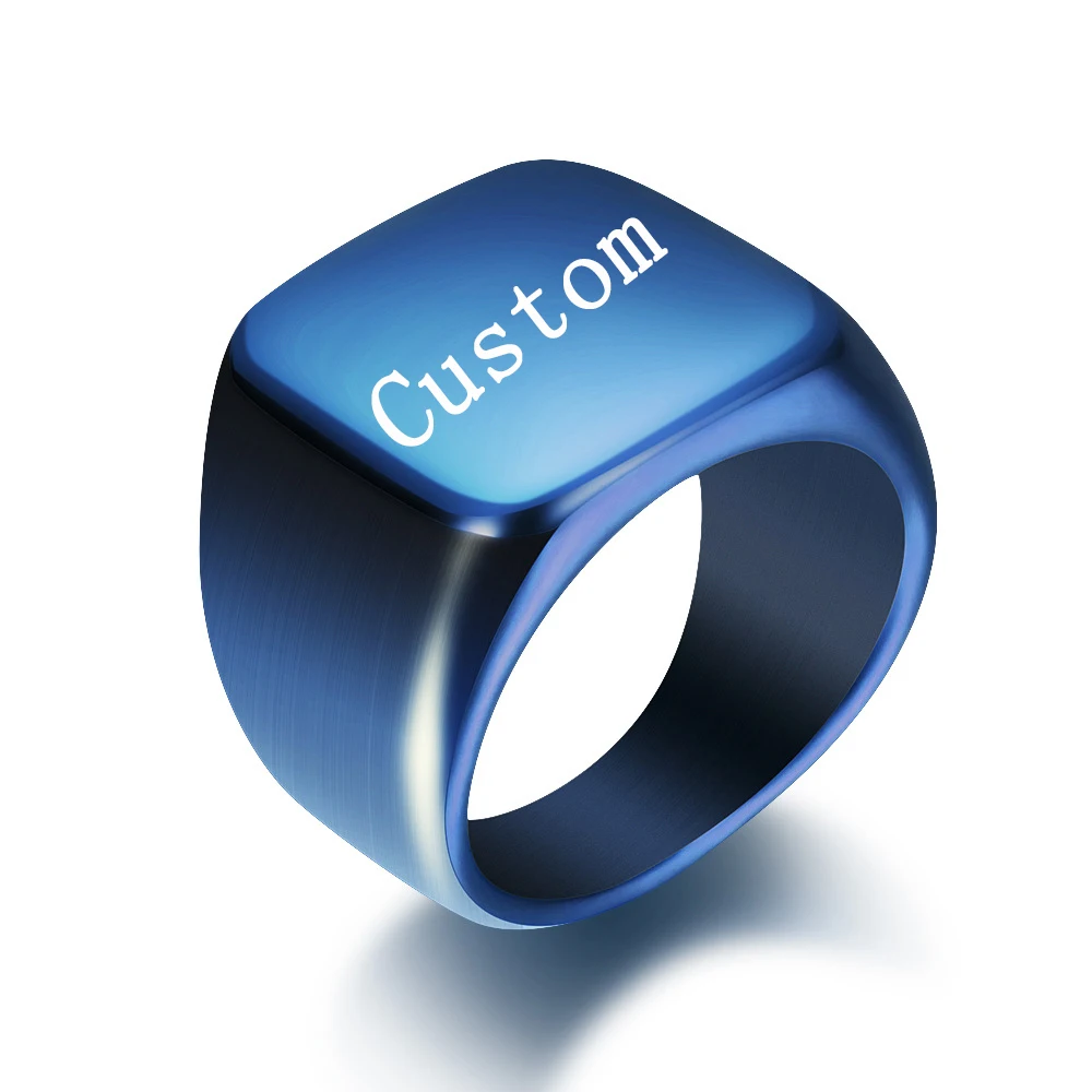 blue square custom