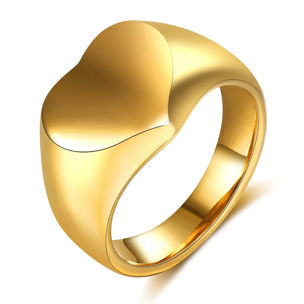 gold heart blank