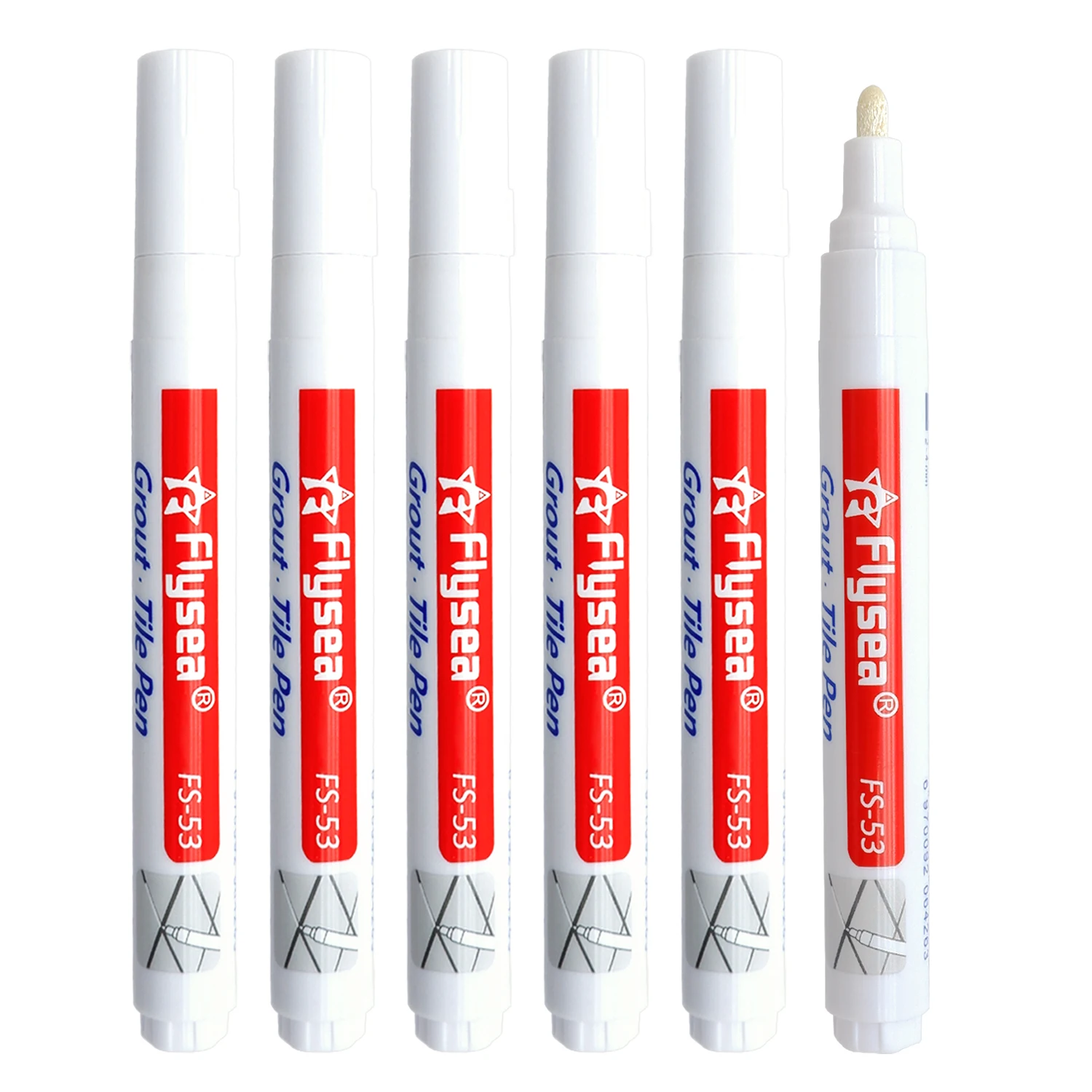 White-6pcs