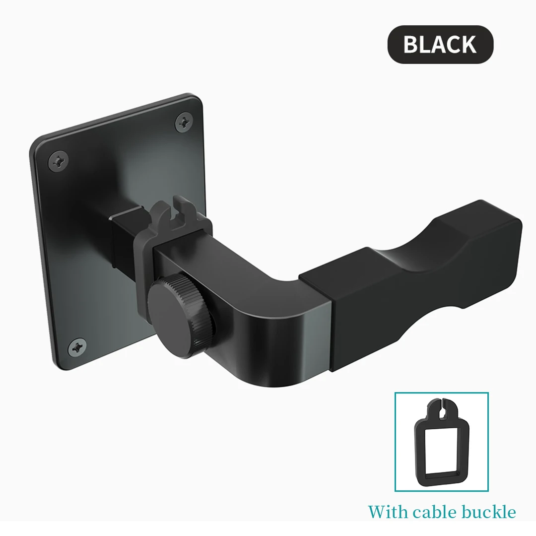 With buckle Black
