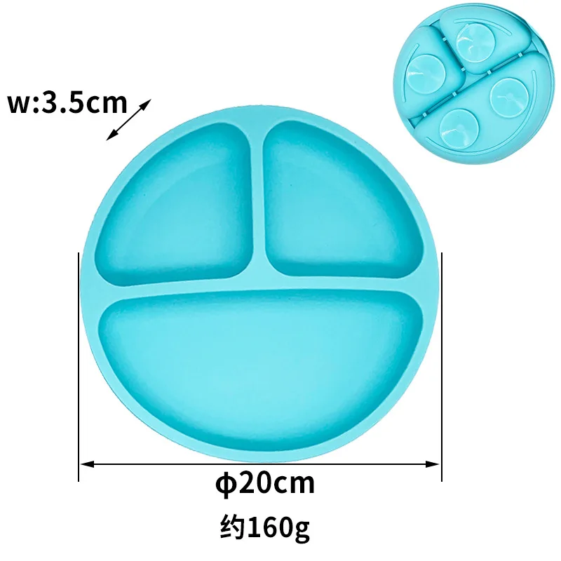 Blue Plate no Lid