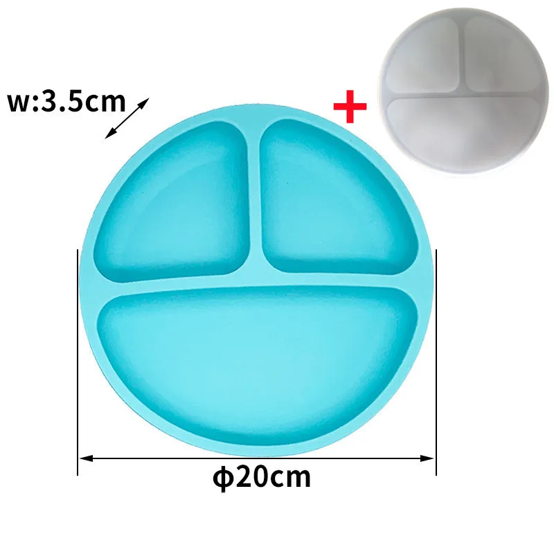 Blue Plate and Lid