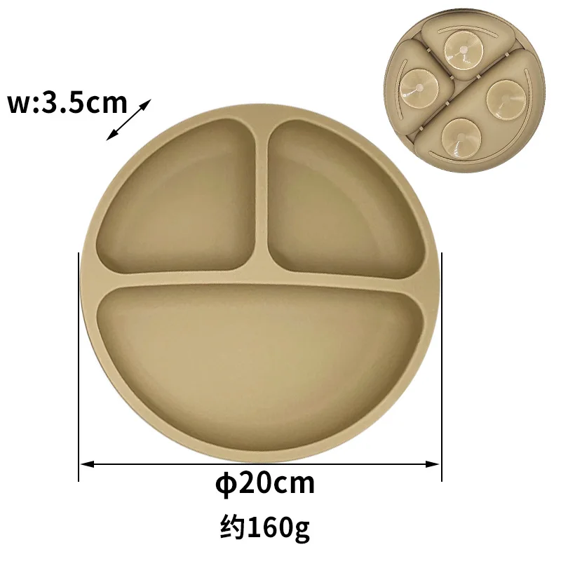 Brown Plate no Lid