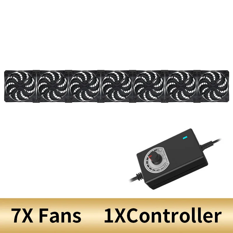 7 fans set