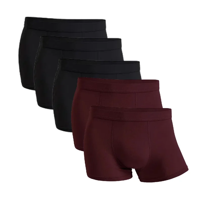3 black 2 burgungy