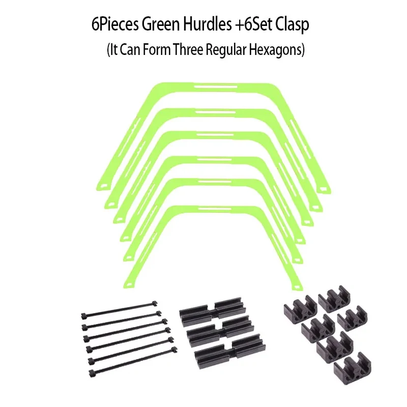 6Pcs Green