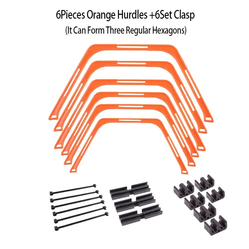 6Pcs Orange