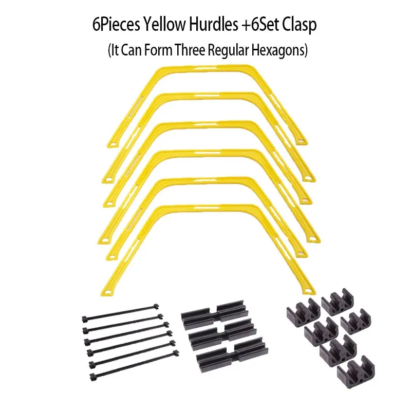 6Pcs Yellow