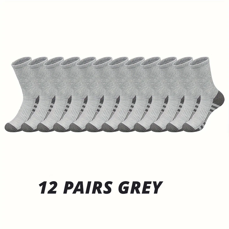 12 Pairs Grey