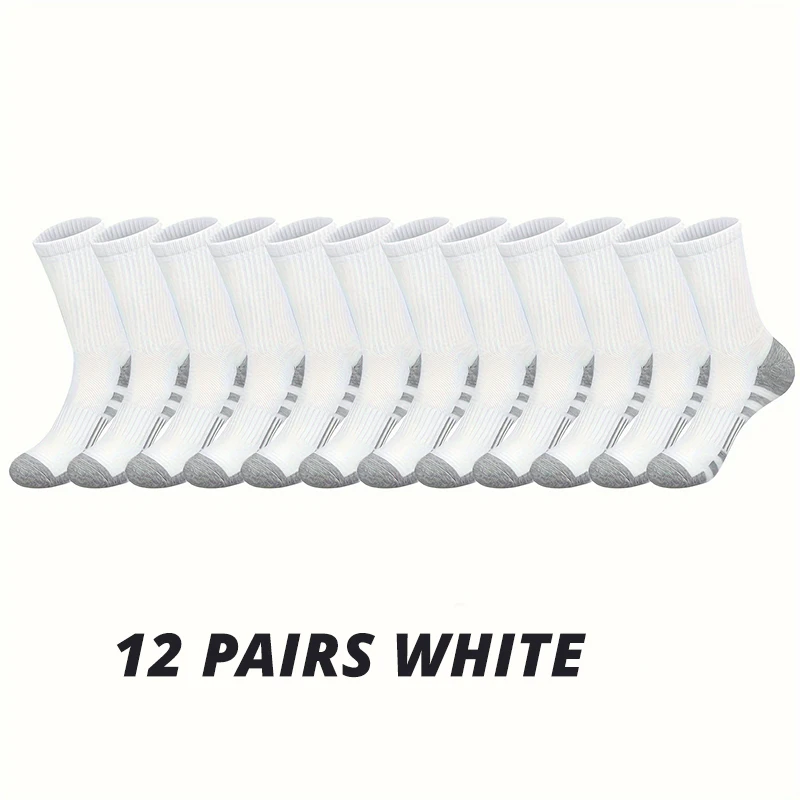 12 Pairs White